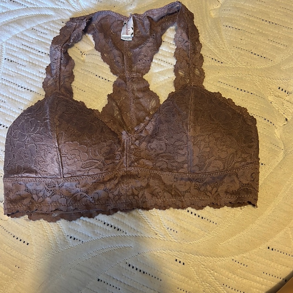 bralette size: M color: purple brand: wishlist